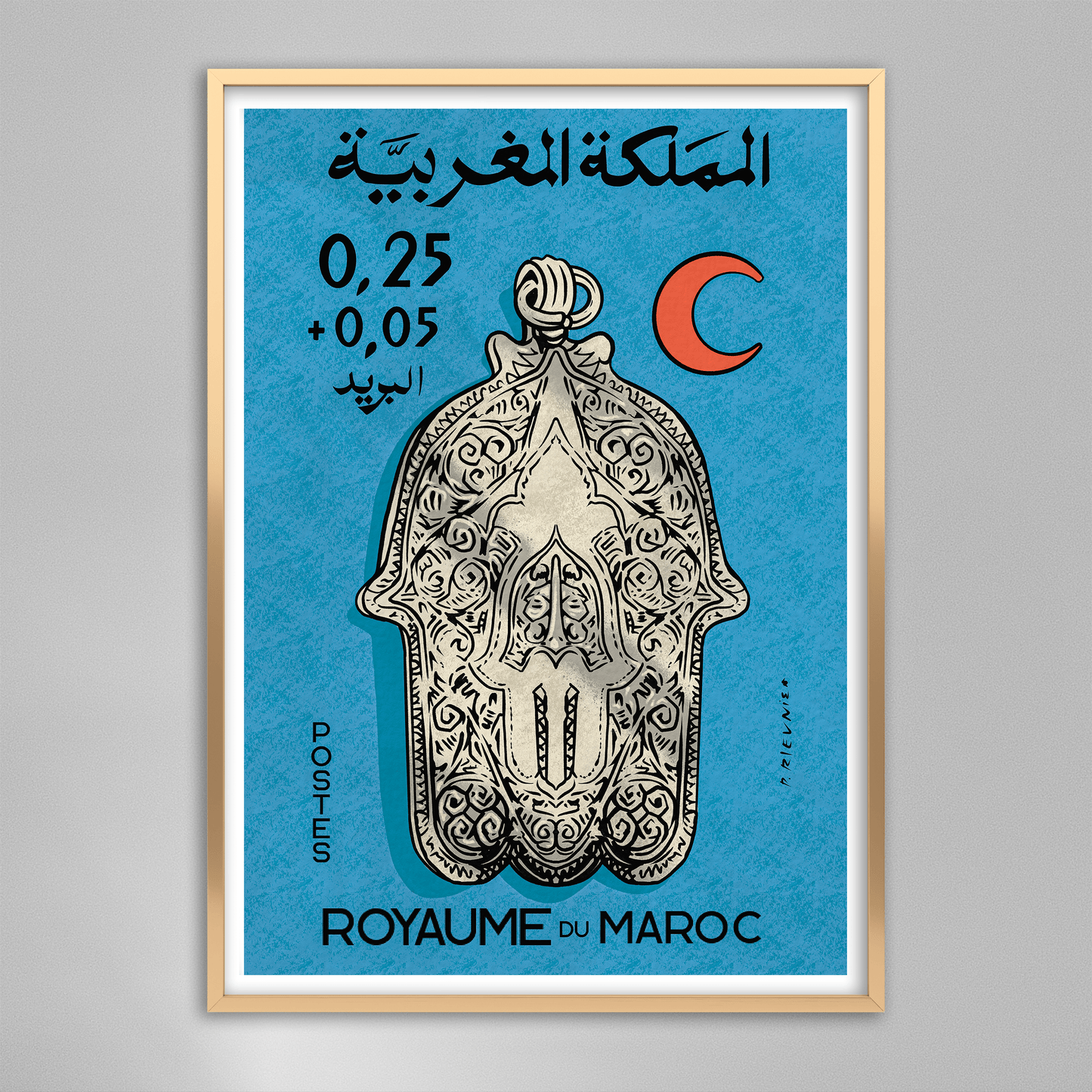 Khamssa du Maroc.