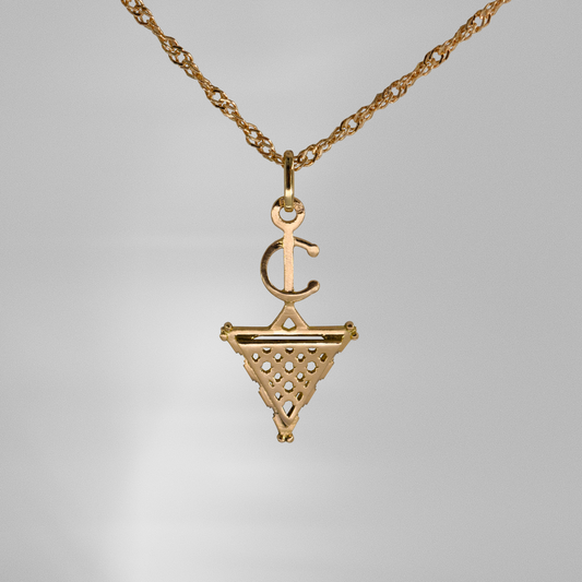 Khlel, Tazerzit, Fibule - Or Jaune 18k